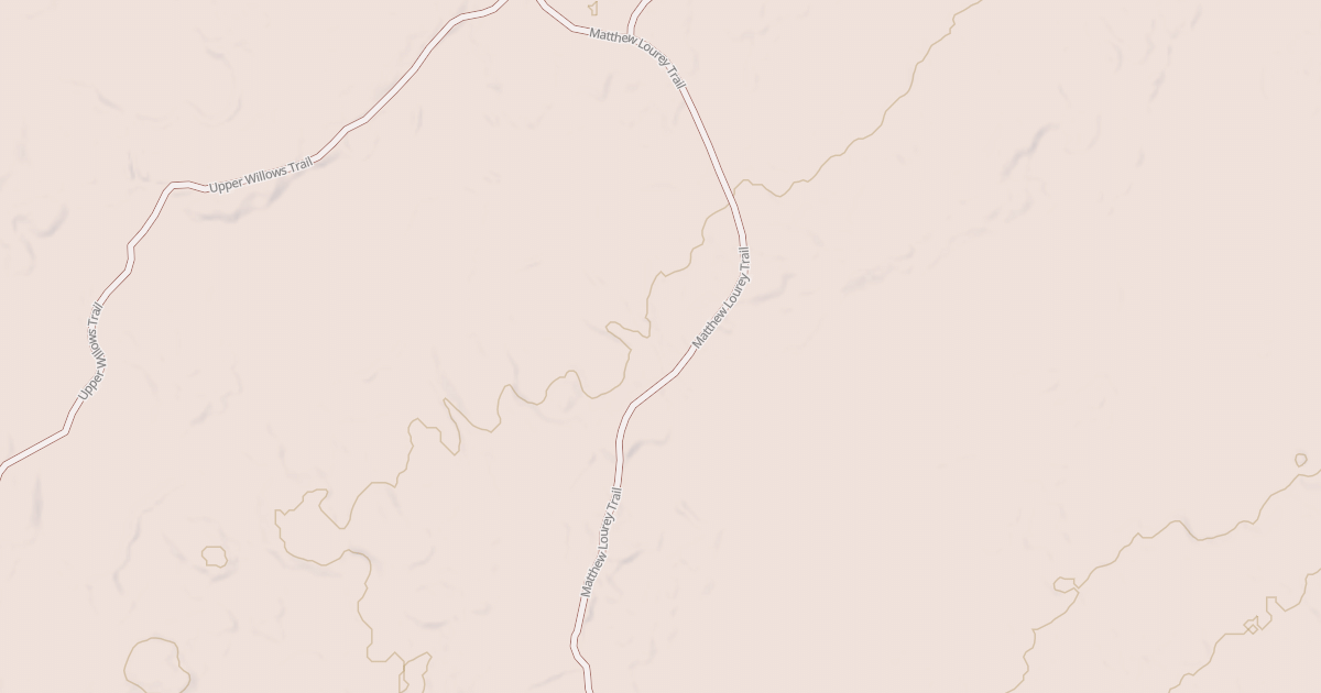 Map preview of Matthew Lourey State Trail