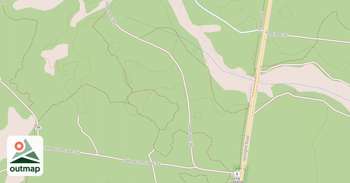 Map of SIMMONS LODGE