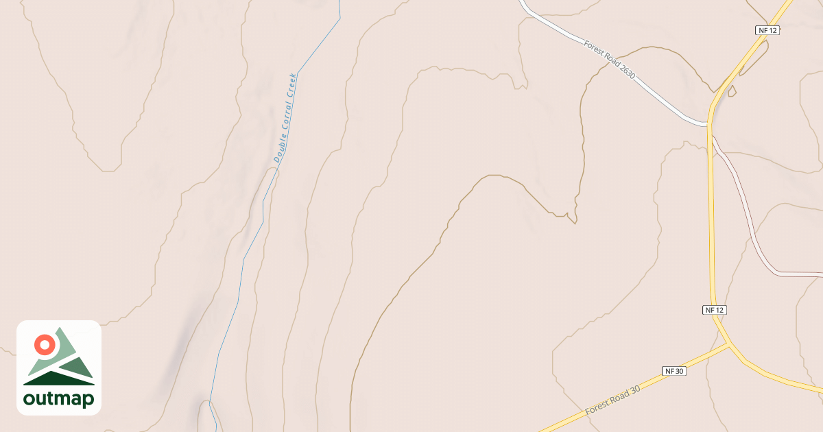 Map of USFS Motor Vehicle Use Map Roads {A619857F-B41A-41FA-92CB-403127060F81}