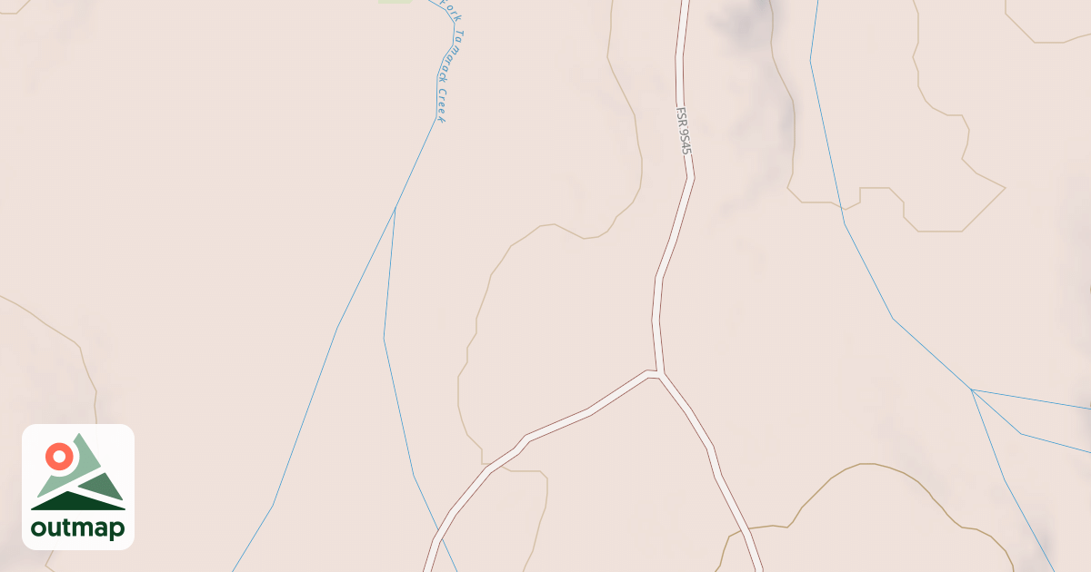 Map of 45 Cut Off T2