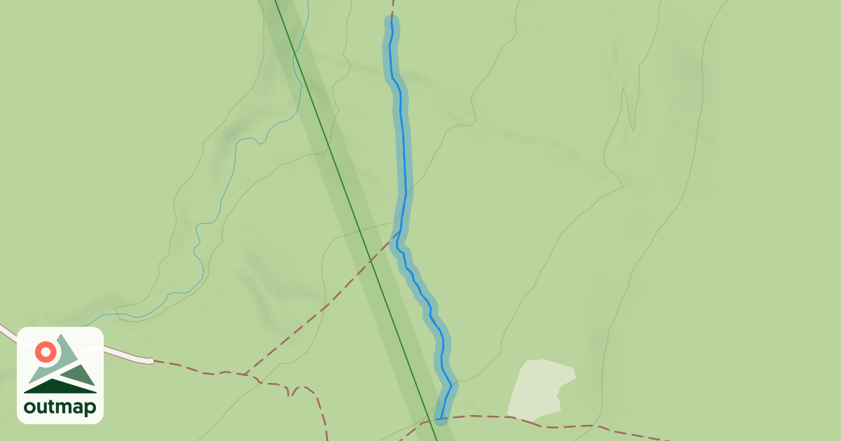 Map of Dennison Run Trail