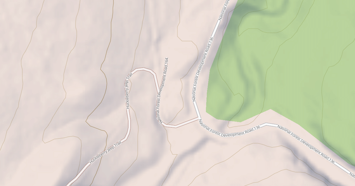 Map preview of SOUTH HUCKLEBERRY