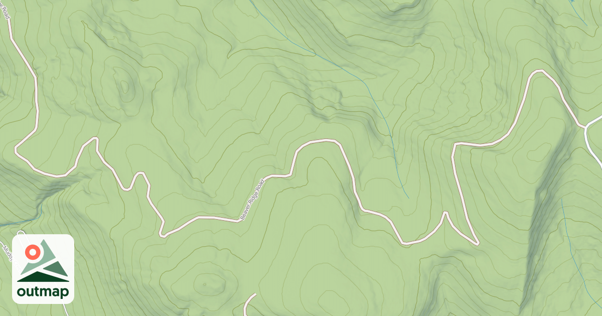 Map of BEAVER RIDGE