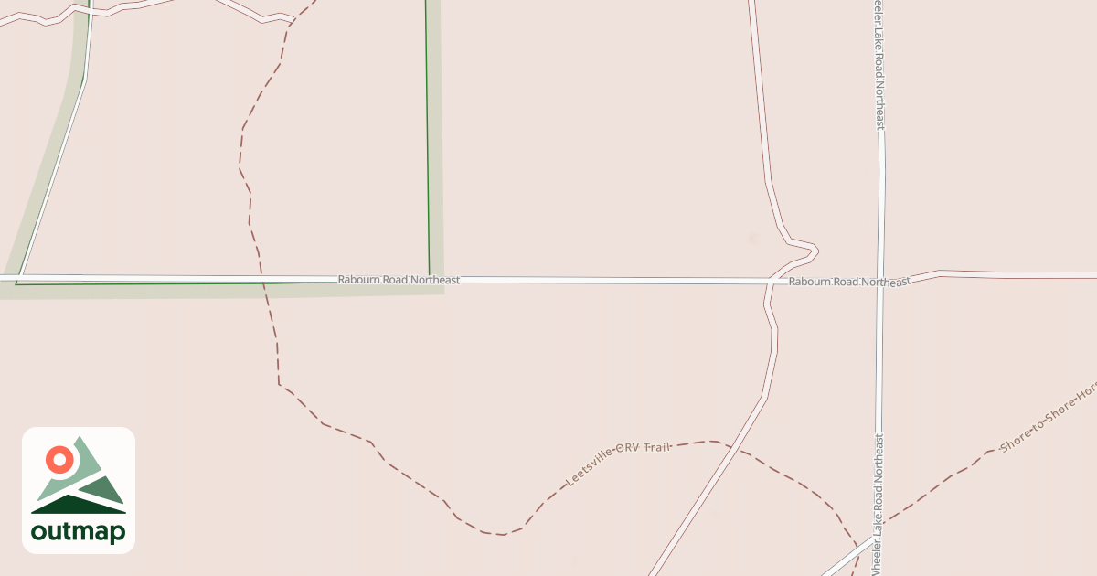Map of Leetsville Trail