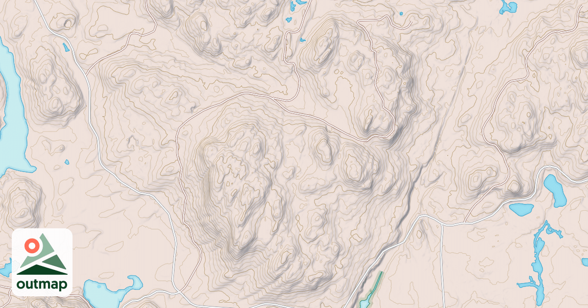 Map of ROCK POINT