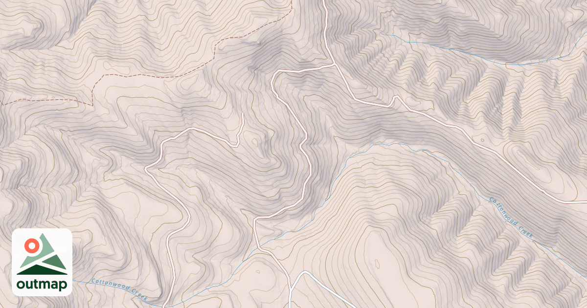 Map of USFS Motor Vehicle Use Map Roads {D497B247-4165-4DE6-82AB-A012124274FC}