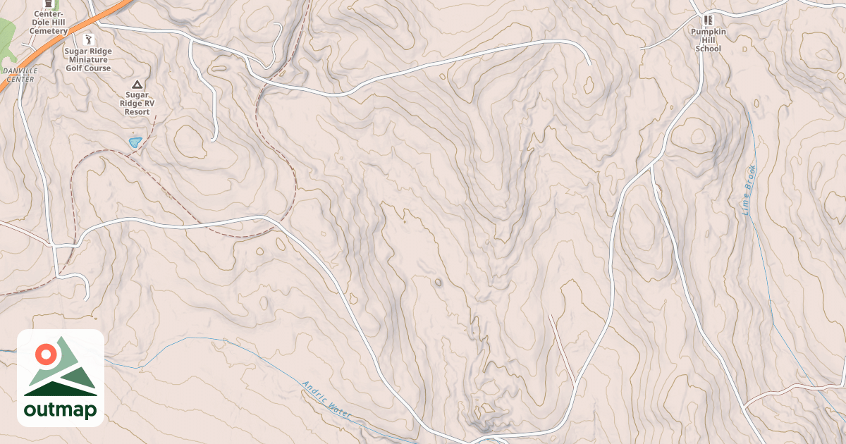 Map of 218