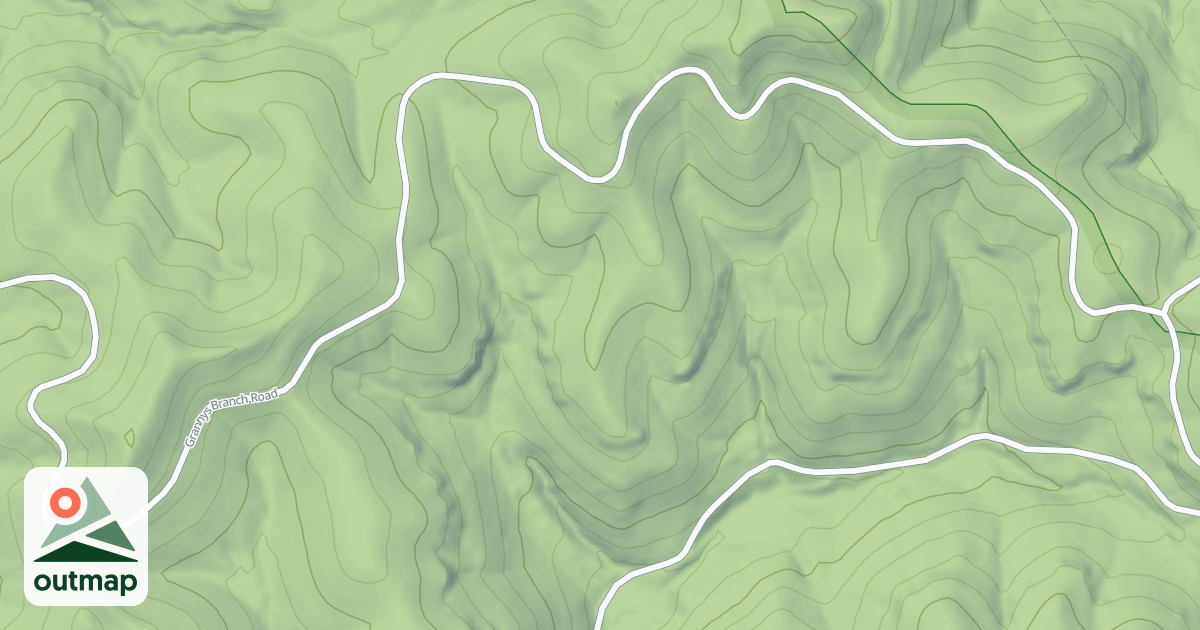 Map of GRANNYS BRANCH