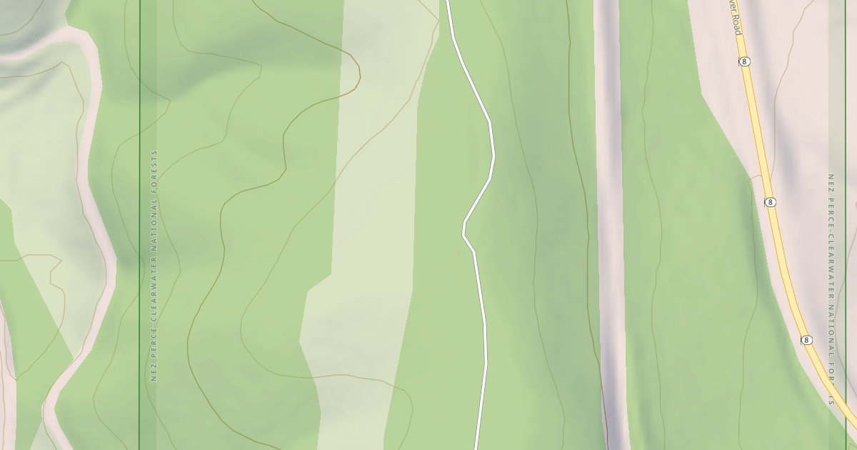 Map preview of POTLATCH RIVER E