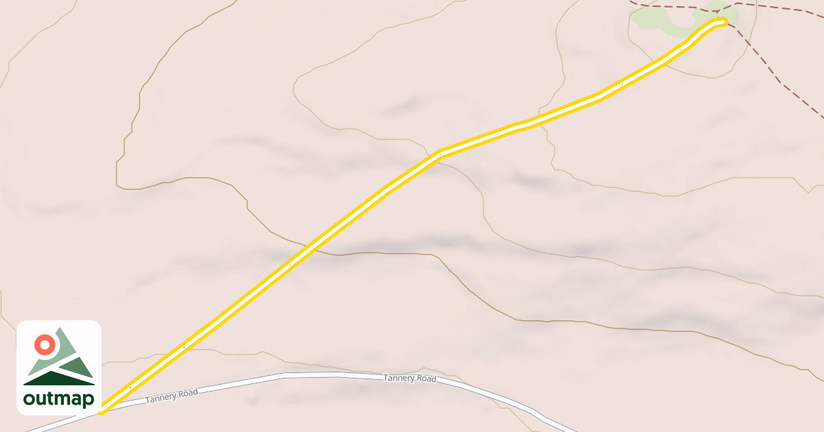 Map of Stone Tower Trail