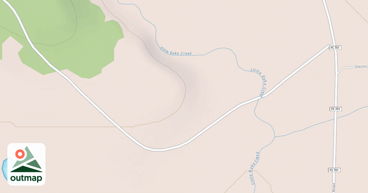 Map of USFS Motor Vehicle Use Map Roads {909F60D7-AB63-479F-97B7-7BB6131430AA}