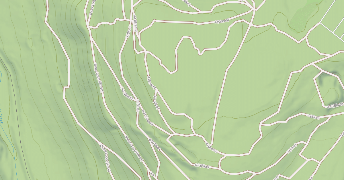 Map preview of Rock Run ATV Trails