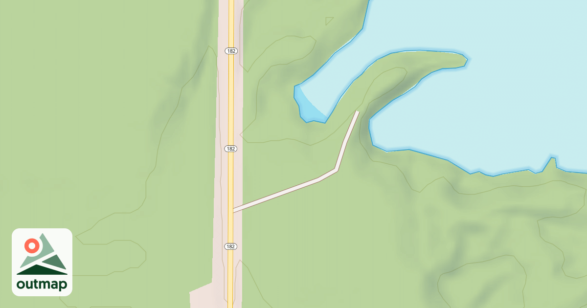 Map of PATTERSON POINT ROAD
