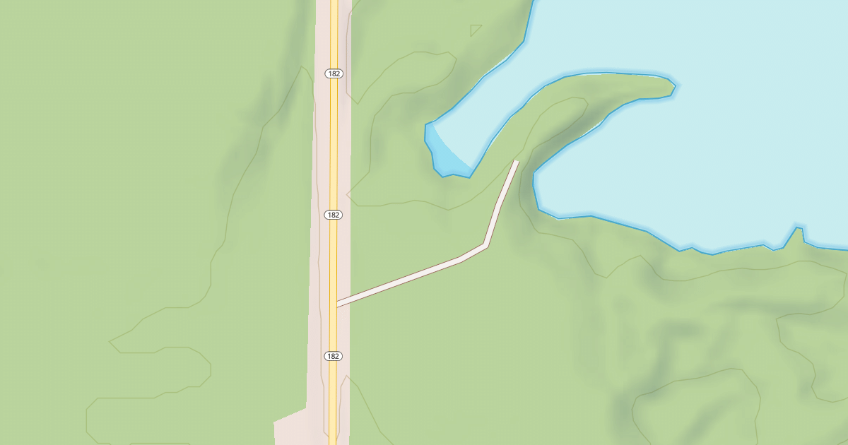 Map preview of PATTERSON POINT ROAD