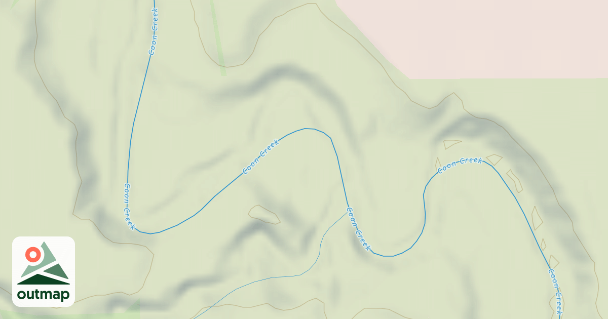 Map of Shady Oaks Native Prairie Adventure Trails