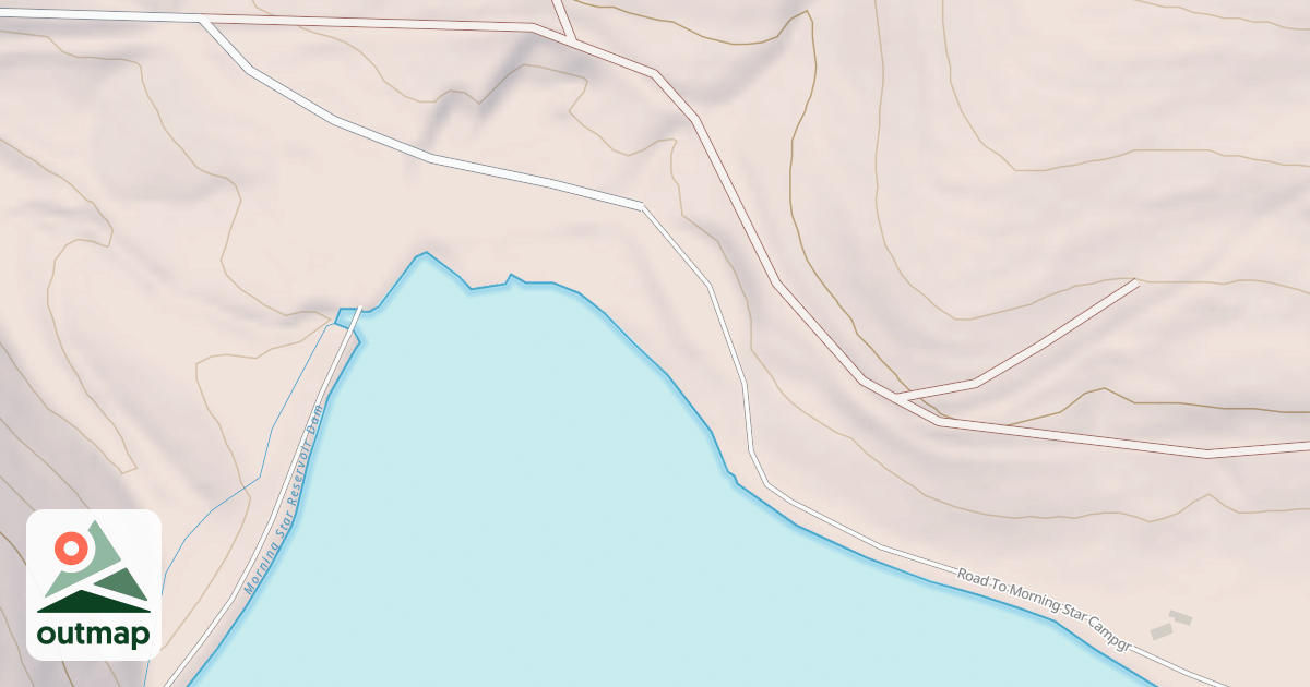 Map of BIG RESERVOIR SPUR