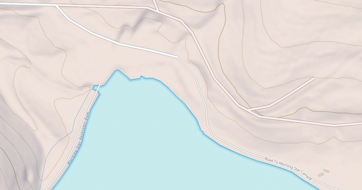 Map preview of BIG RESERVOIR SPUR