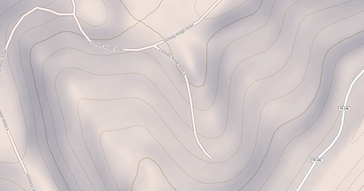 Map preview of DONKEY RIDGE A