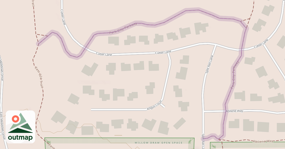 Map of Park City Parkway