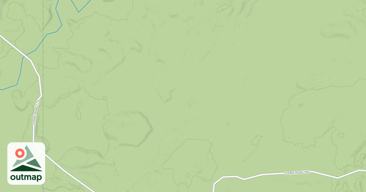 Map of FR 160A