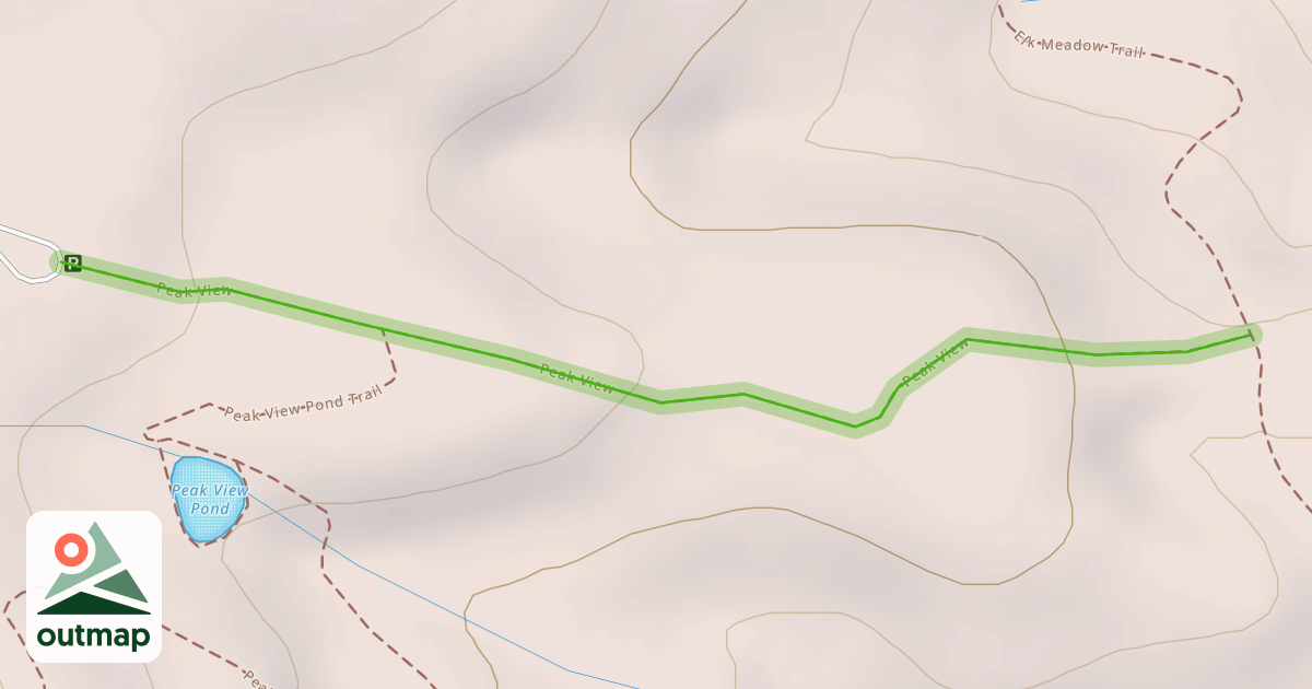 Map of Peak View