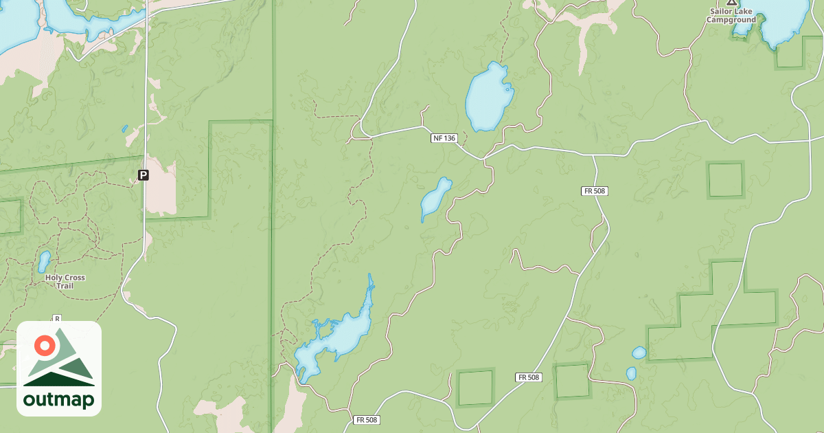 Map of PRICE COUNTY SNOWMOBILE-102A