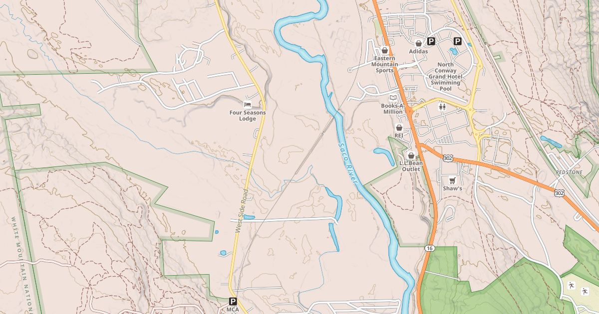 Map preview of Inactive RR