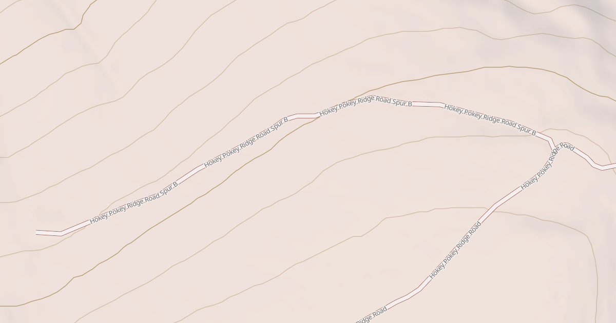 Map preview of HOKEY POKEY RIDGE SPUR B