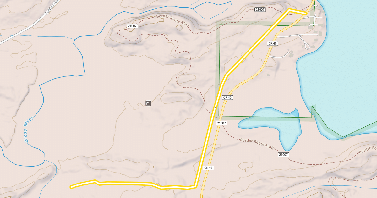 Map preview of Lower Line Trail