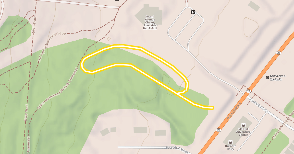 Map preview of Stadium West