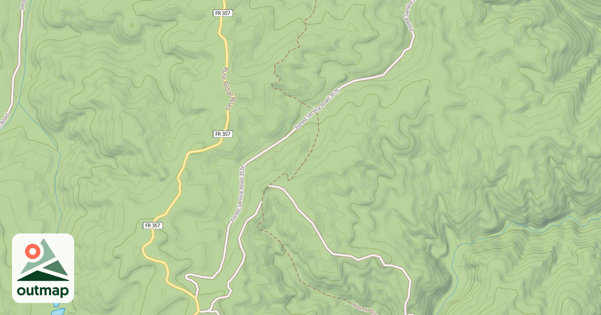 Map of RYAN GULCH