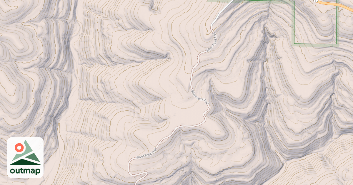 Map of SILVER POINT