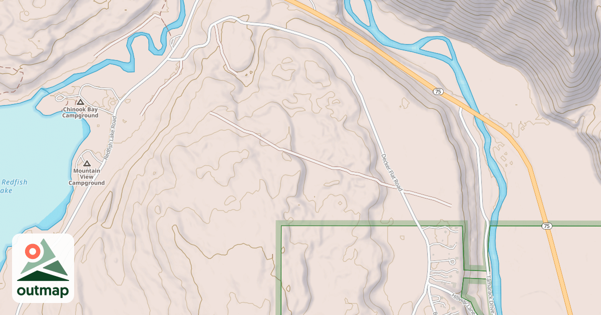 Map of 210 Road