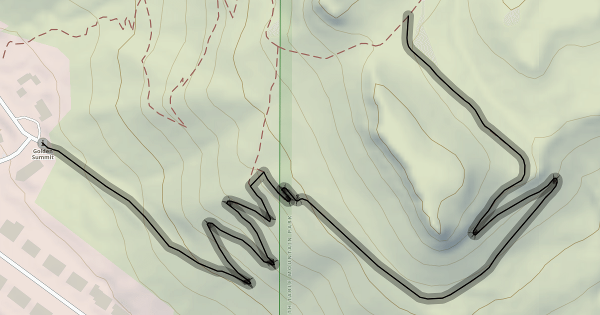 Map preview of Olivine Trail