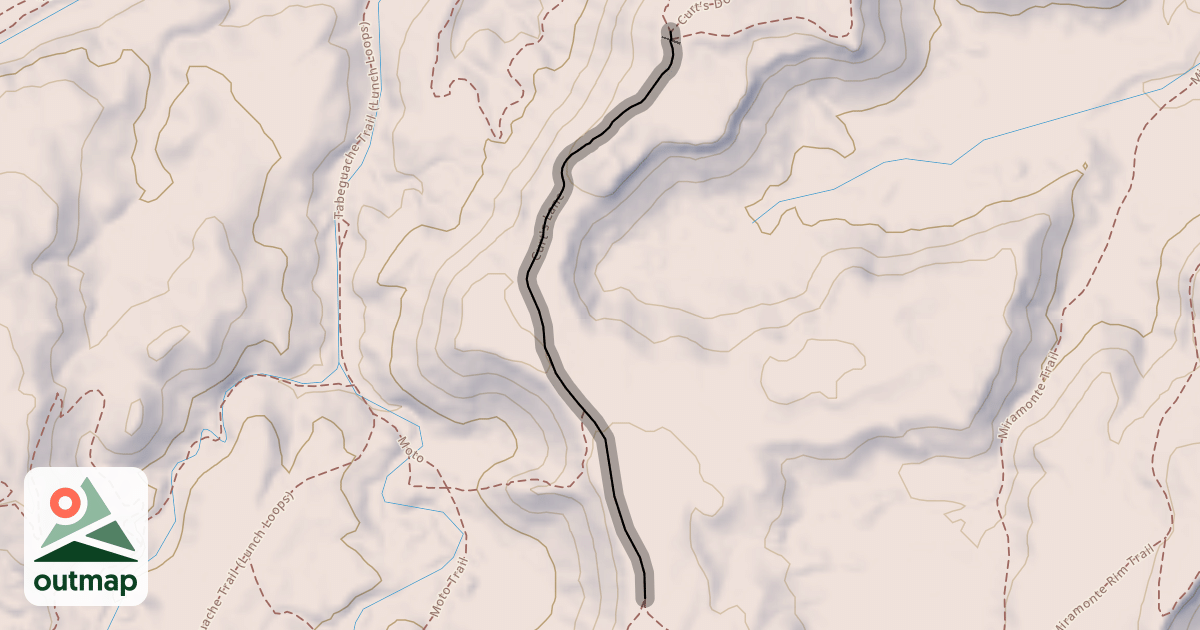 Map of Curt's Lane