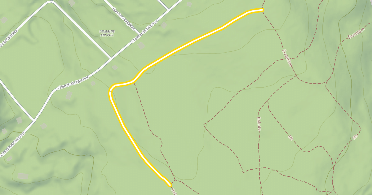 Map preview of Balade