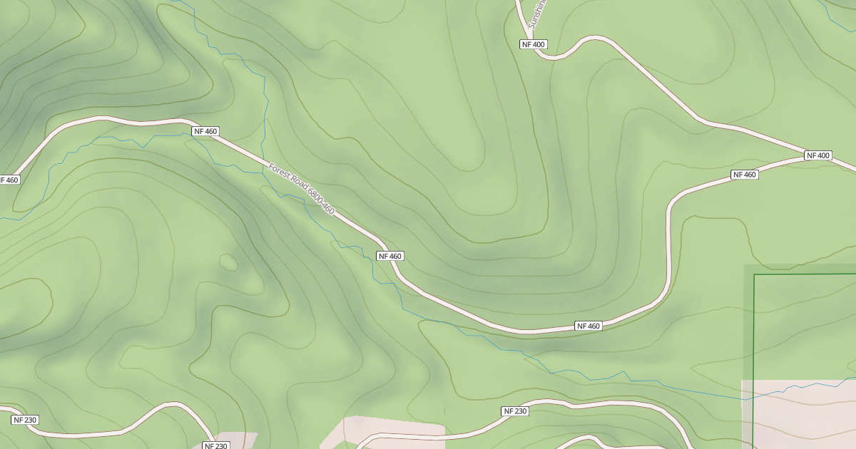 Map preview of USFS Motor Vehicle Use Map Roads {052820D7-F145-45D9-BCD3-16E0D1AEC199}