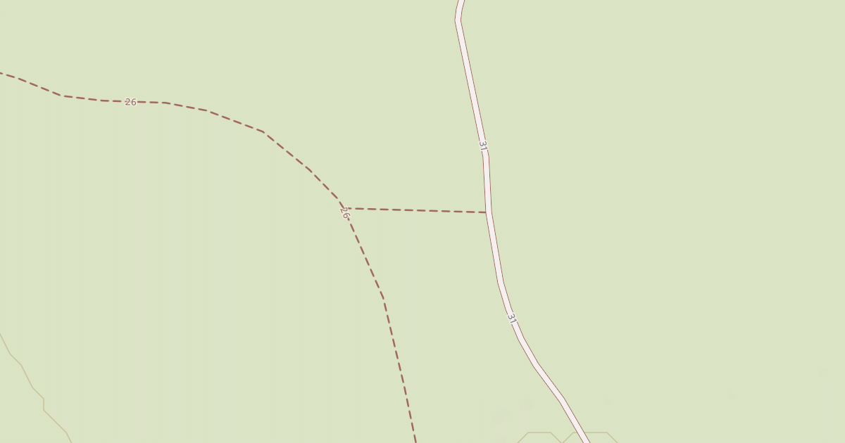 Map preview of Cline Buttes Tr 26