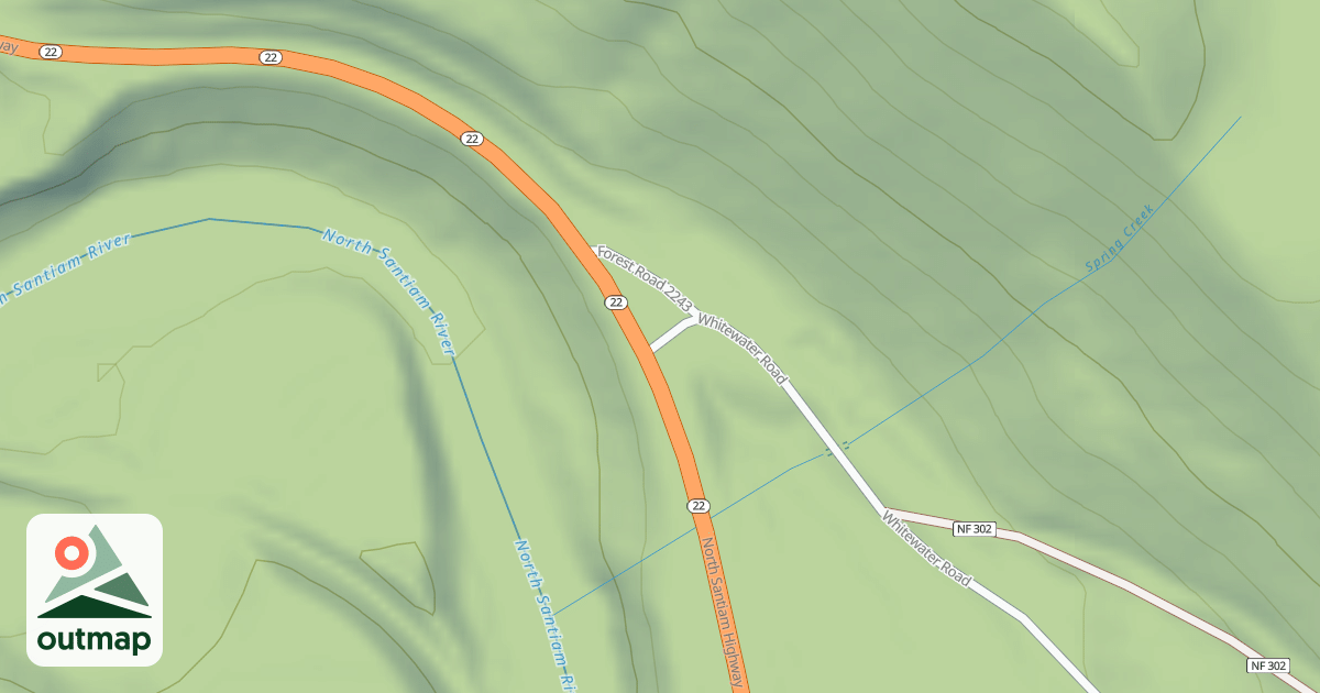 Map of USFS Motor Vehicle Use Map Roads {22C5BCB4-6196-4075-A638-2674F223A8B3}