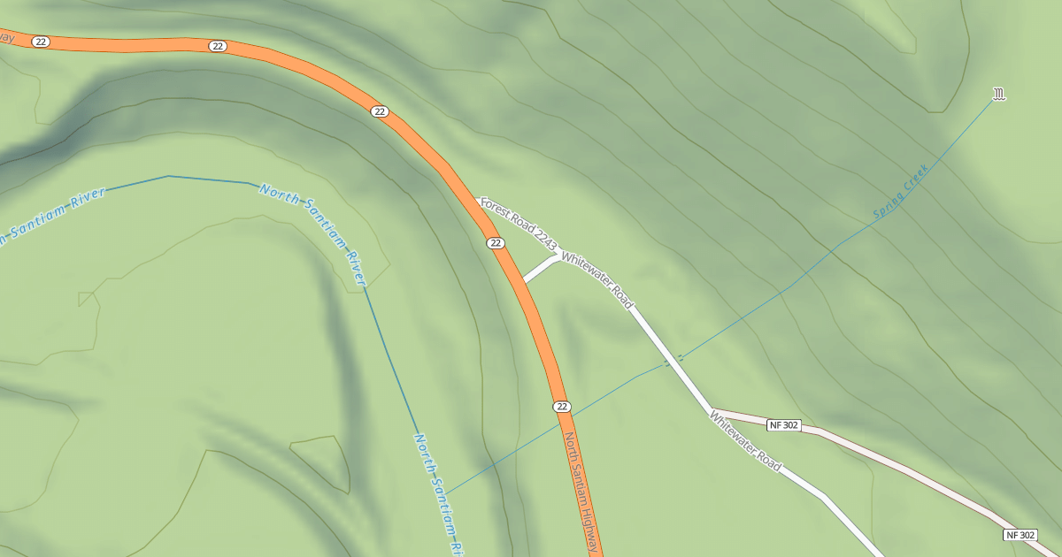 Map preview of USFS Motor Vehicle Use Map Roads {22C5BCB4-6196-4075-A638-2674F223A8B3}
