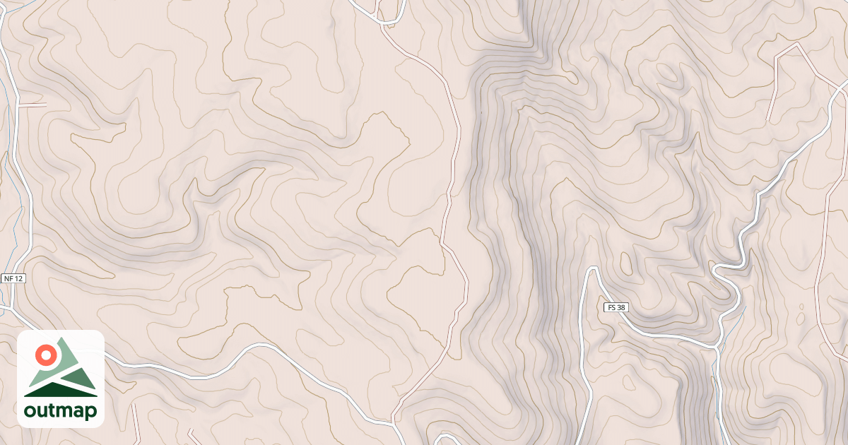Map of USFS Motor Vehicle Use Map Roads {56FFF904-4011-43A3-8C84-32D868F19B77}