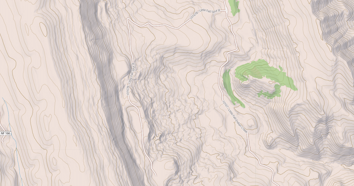 Map preview of LITTLE FALL SPUR B