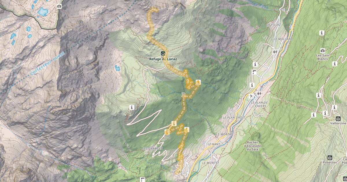 Map preview of Le Charmoz — Le Couteray