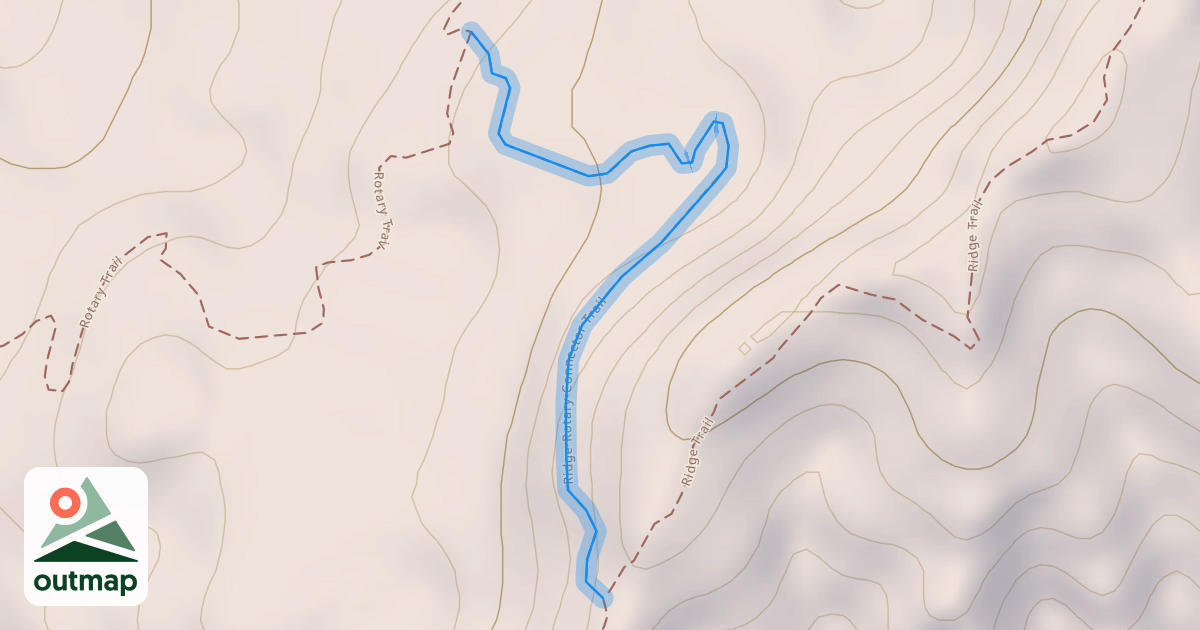 Map of Ridge Rotary Connector Trail