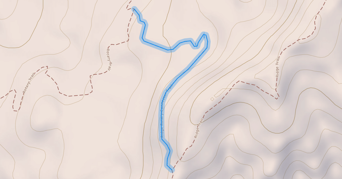 Map preview of Ridge Rotary Connector Trail