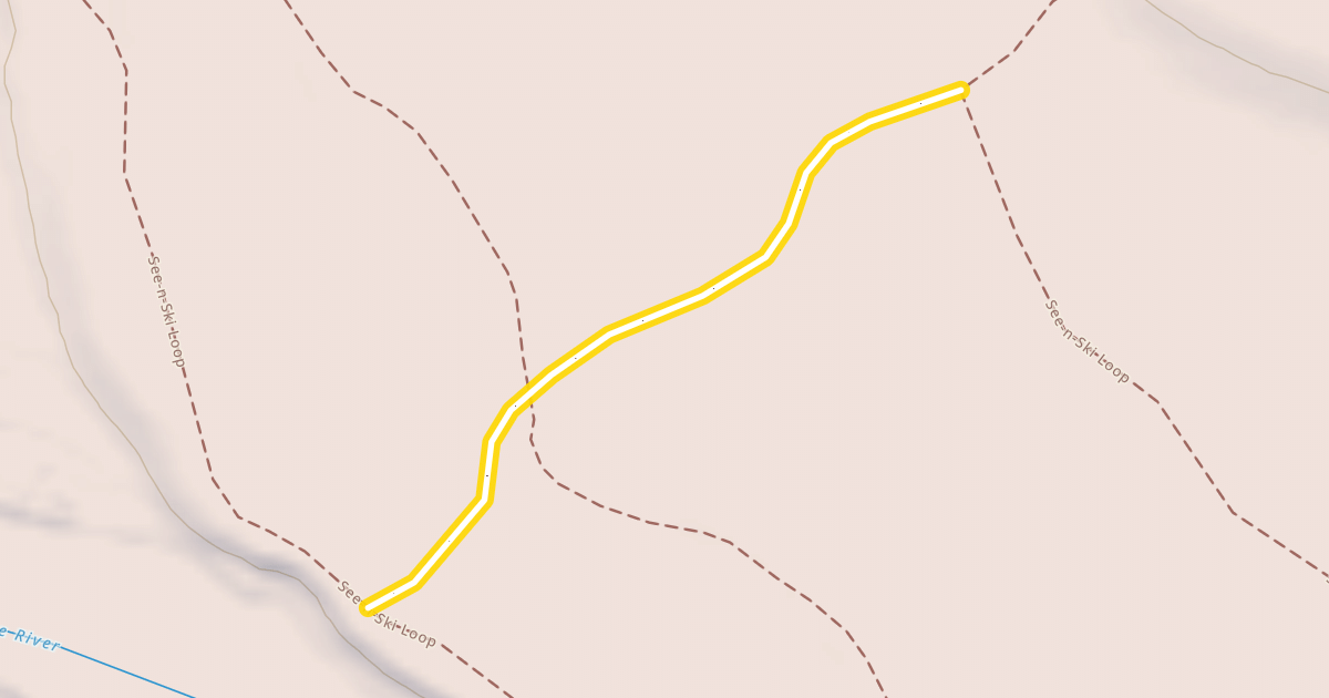 Map preview of See-n-Ski Loop