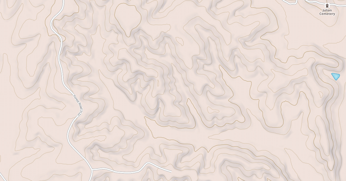 Map preview of WOLF BRANCH