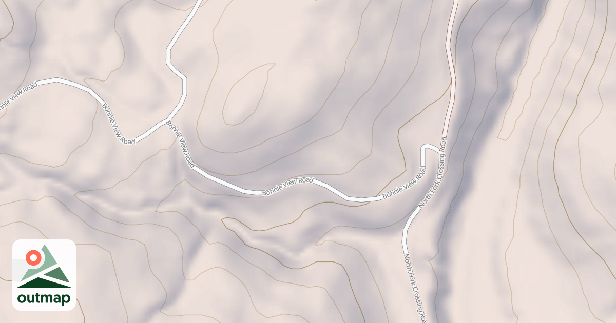 Map of BONNIE VIEW