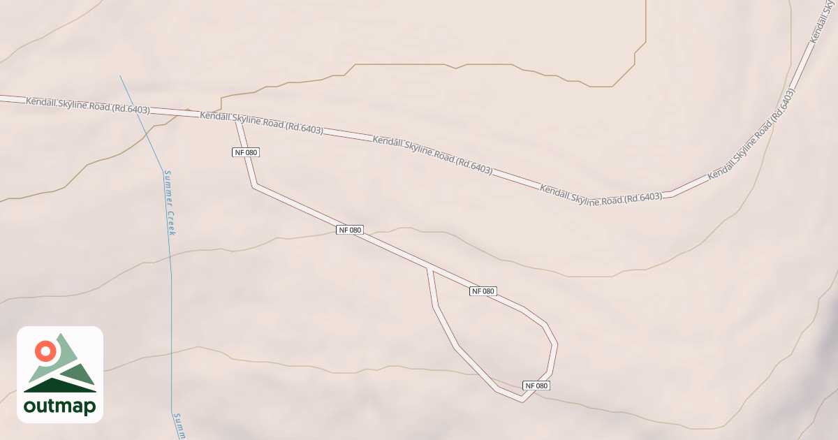 Map of DUSTY SPRING CG