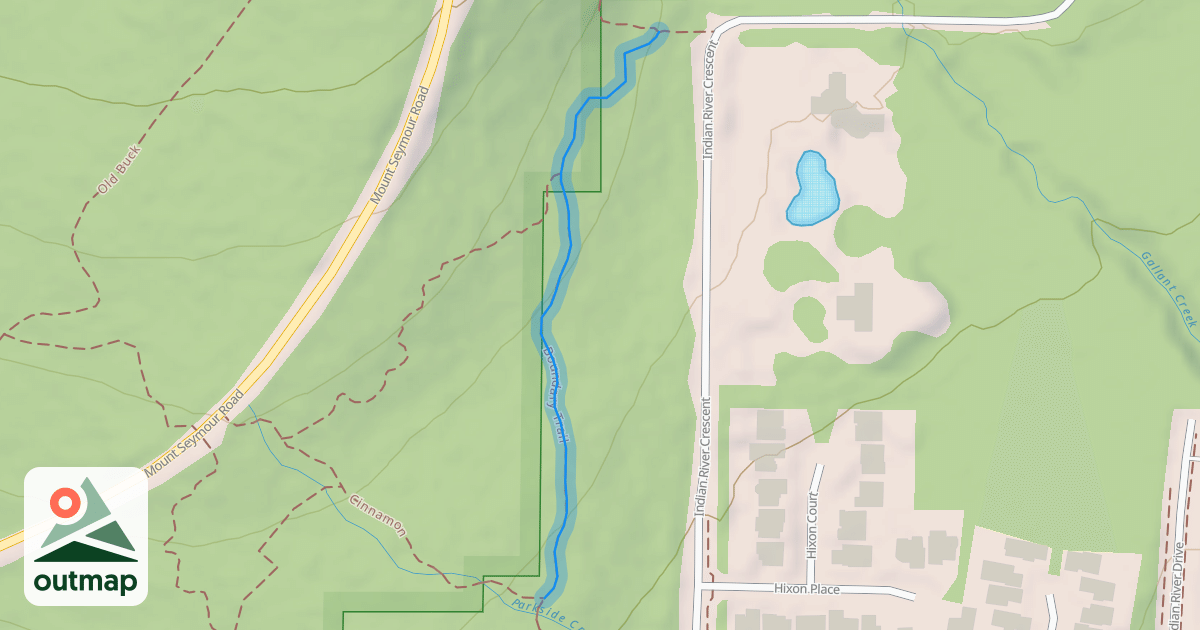 Map of Boundary Trail